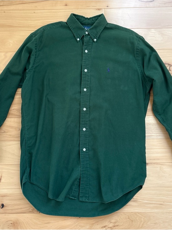 Ralph Lauren Other - Ralph Lauren Blake Collection Men's Dark Green Button-Down Shirt Medium Classic